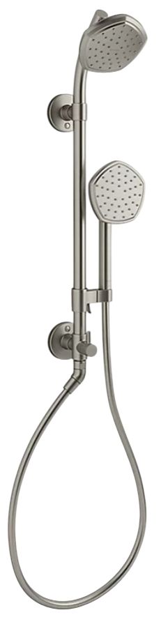 KOHLER® Occasion™ HydroRail®-S Vibrant Brushed Nickel 1.75 GPM Shower Column Kit-0