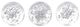 A & B Home 3-Piece Clear Constellation Sphere Set-0