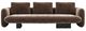 Caracole® Overlap Dark Taupe Sofa-1