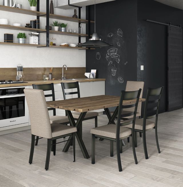 Amisco Customizable Alexis Rectangular Dining Table-1