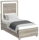Elements International San Matteo Dual Tone Twin Panel Bed-0