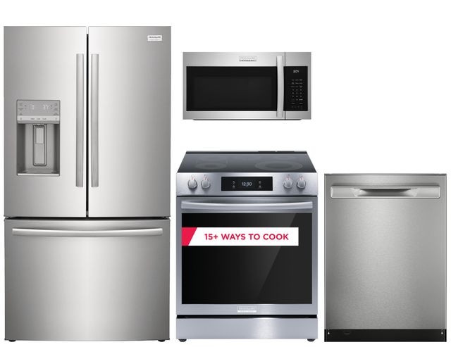 Frigidaire Gallery® 4 Piece Smudge-Proof® Stainless Steel Kitchen Package-0