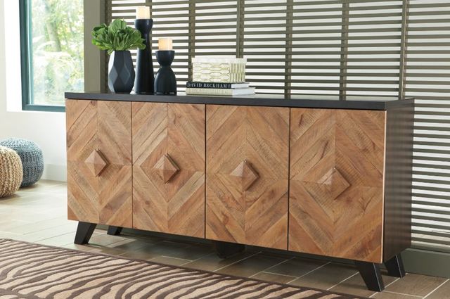 Signature Design by Ashley® Robin Ridge Two-Tone Brown Accent Cabinet-3