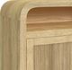 Elements International Ridgemont Natural Fireplace Cabinet-2