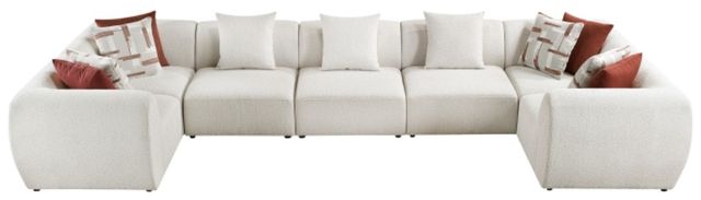 Homelegance® Franz 7-Piece Beige U-Shaped Sectional-2