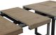 Intercon Eden Rustic Dune Dining Table with Black Trestle Base-4