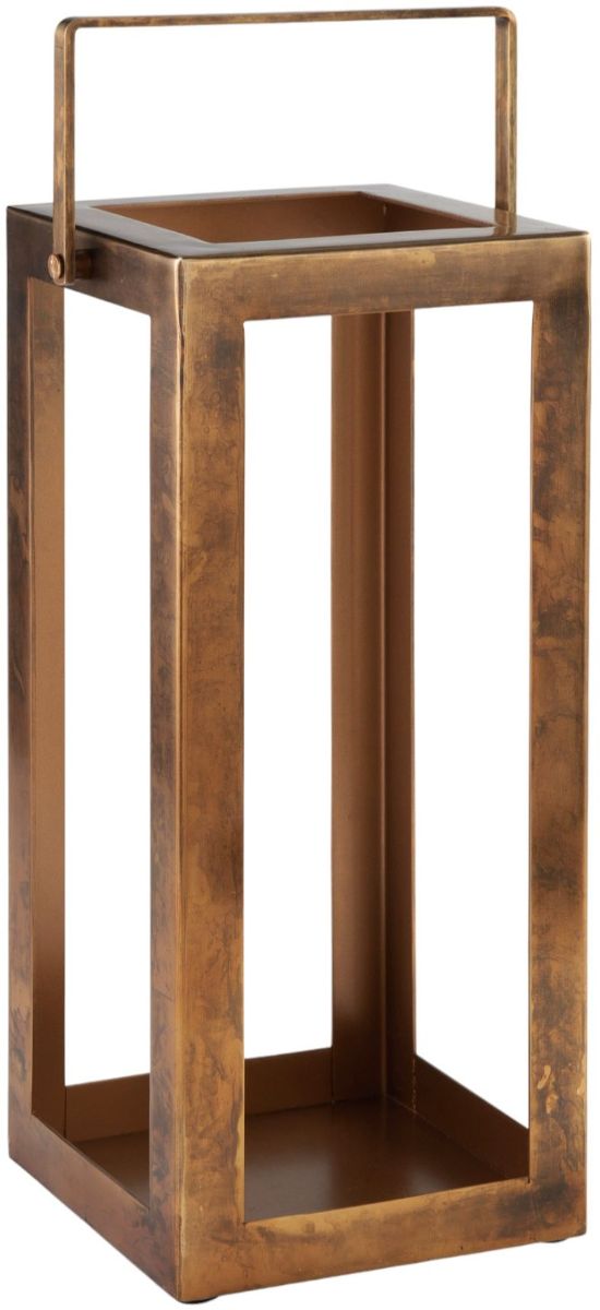 Signature Design by Ashley® Briana Antique Brass 16" Lantern-0