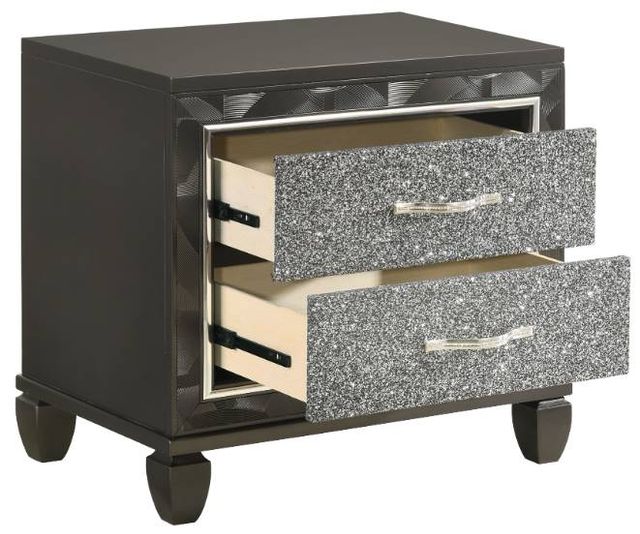 New Classic® Home Furnishings Radiance Black Pearl Nightstand-3
