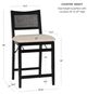 Powell® Beaux Black Folding Counter Stool-2