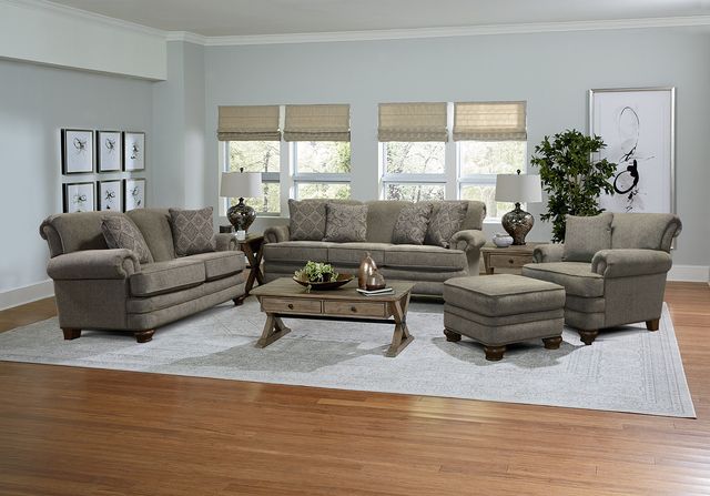 Creek Side Customs Customizable Reed Sofa with Nailhead Trim-4