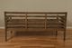 Kodiak Furniture Boho Linen Aqua/Rustic Walnut Twin Daybed with Mattress-1