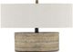 Currey & Company Innkeeper Rustic/Vanilla Table Lamp-2