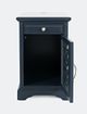 Navy Power Chairside Table-1