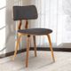 Armen Living Jaguar Charcoal Dining Chair-1