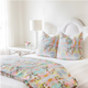 Laura Park Designs Brooks Avenue Multi-Color Queen Duvet Cover-0