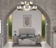 A.R.T. Furniture® Vault Mink Queen Panel Bed-3