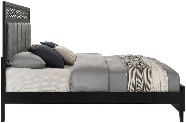 New Classic® Home Furnishings Obsidian Black King Upholstered Bed-2