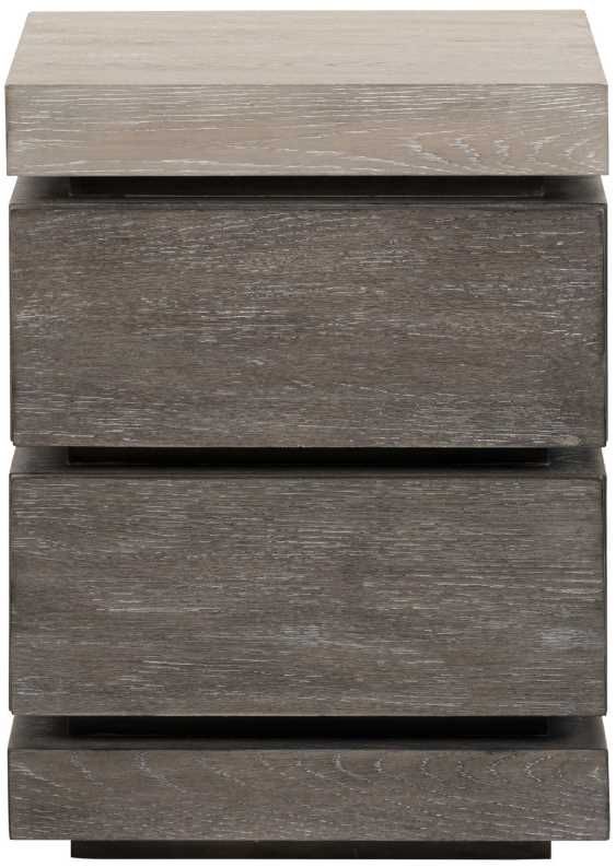 Liberty Furniture Piedmont Ash Chairside Table with Charcoal Base-2