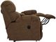 La-Z-Boy® Trouper Whiskey Manual Reclining Loveseat with Console-4