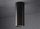 Falmec Polar Black 14" Painted Black Steel Island Range Hood-3