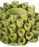 A & B Home Green Open Coral Candle Holder-1
