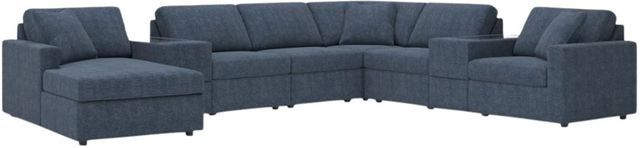Signature Design by Ashley® Modmax 8-Piece Ink Left-Arm Facing Sectional with Chaise and Storage Consoles-0