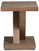 Magnussen Home® Lansbury Antique Wheat Rectangular End Table-3