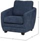 LH Home Feather Baltimo Midnight Blue Club Chair-2