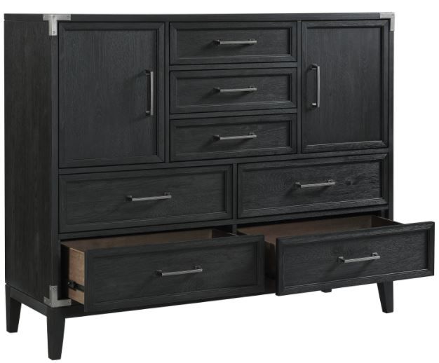 Intercon Laguna Weathered Steel Gentleman's Chest-2