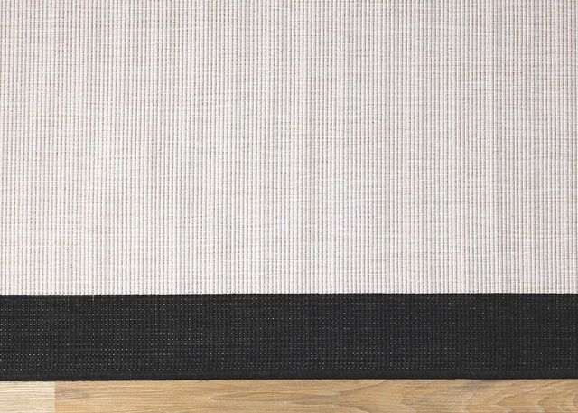Kalora Interiors Bristol Black/Cream 5'x8' Indoor/Outdoor Area Rug-3