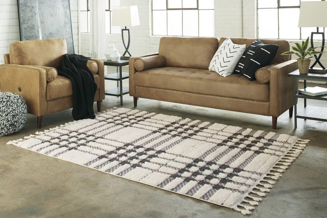 Signature Design by Ashley® Oladon Black/Gray 8' x 10' Large Area Rug-3