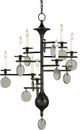 Currey & Company Sethos Old Iron Small Chandelier-0