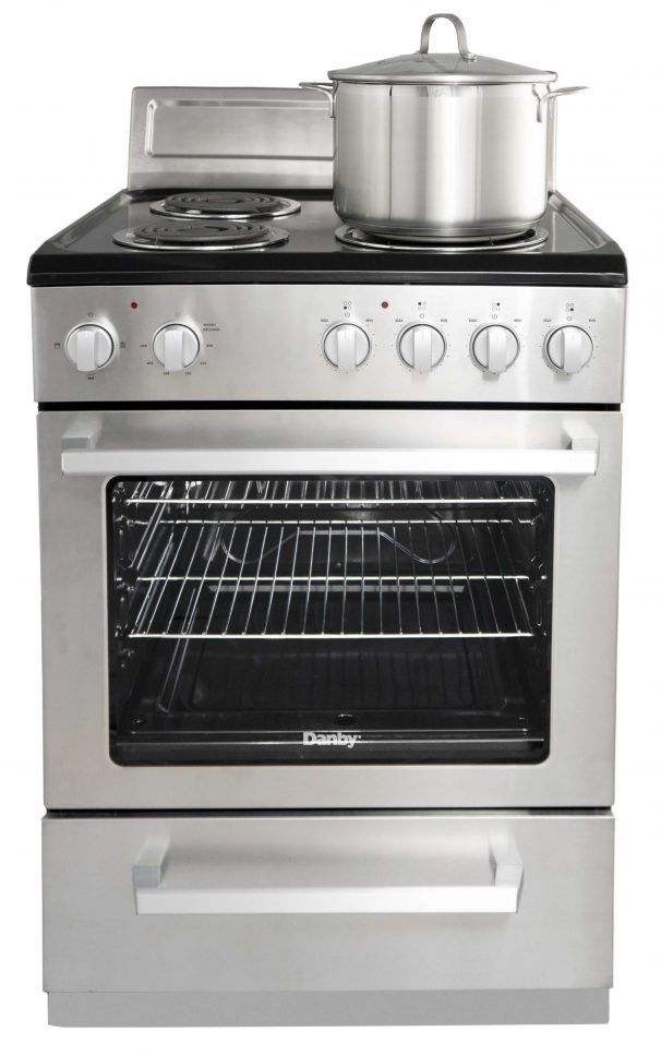 Danby® 24" Stainless Steel Freestanding Electric Range-3