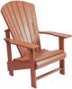 C.R. Plastic Generation Line Cedar Upright Adirondack-0