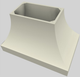 Vent-A-Hood® Designer Series 48" Biscuit Island Range Hood-3