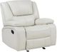 Coaster® Camila White Manual Glider Recliner Chair-0