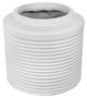 A & B Home White Ridged Cement Planter-0