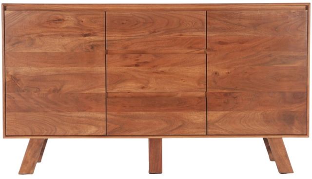 Home Trends & Design Savannah Cinnamon Brown Sideboard-1