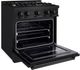 ZLINE Classic 30" Black Stainless Steel Pro Style Dual Fuel Range-2