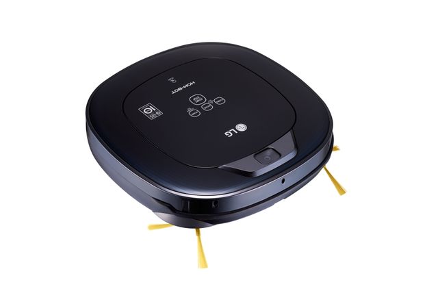 LG Hom-Bot Square Robotic Vacuum-Ocean Black-1