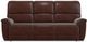 La-Z-Boy® Norris Chestnut Leather La-Z-Time® Full Reclining Sofa-0