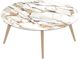 Canadel Customizable Accent Vogue Marble Top Coffee Table-2