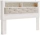 Signature Design by Ashley® Altyra 2-Piece White King Bookcase Headboard Bed Set-1