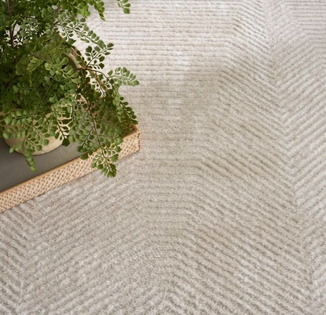 Nourison Home™ Dekor DEK04 Ivory Beige 5'x7' Style 2 Area Rug-4