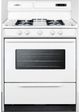 Summit® 30" White Freestanding Gas Range-0