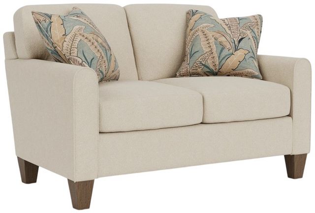 Flexsteel® Moxy White Linen Loveseat