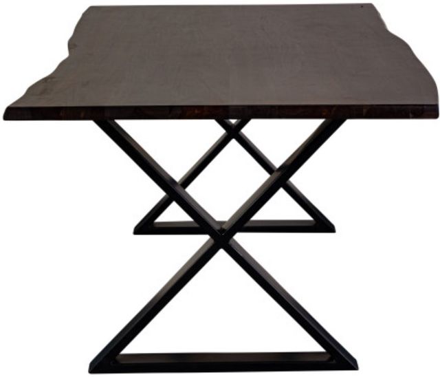 Porter International Designs Manzanita Midnight Dining Table with X Base-3