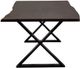 Porter International Designs Manzanita Midnight Dining Table with X Base-3