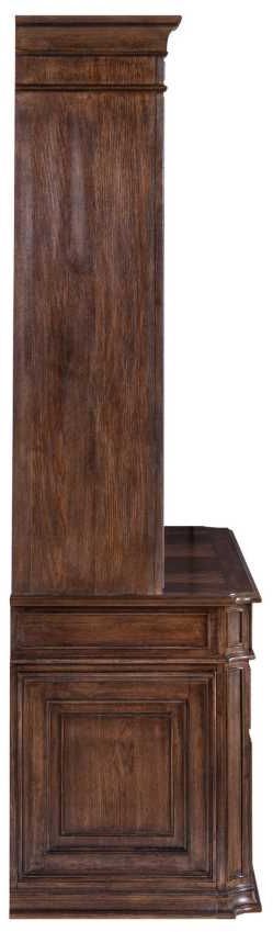 Liberty Furniture Provence Park Chateau Brown Office Credenza and Hutch-3