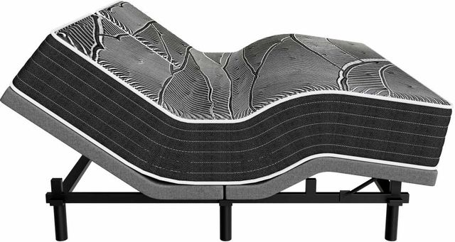 Eclipse® Glacier Black Ice C-Series Hybrid Medium Tight Top Queen Mattress in a Box-3